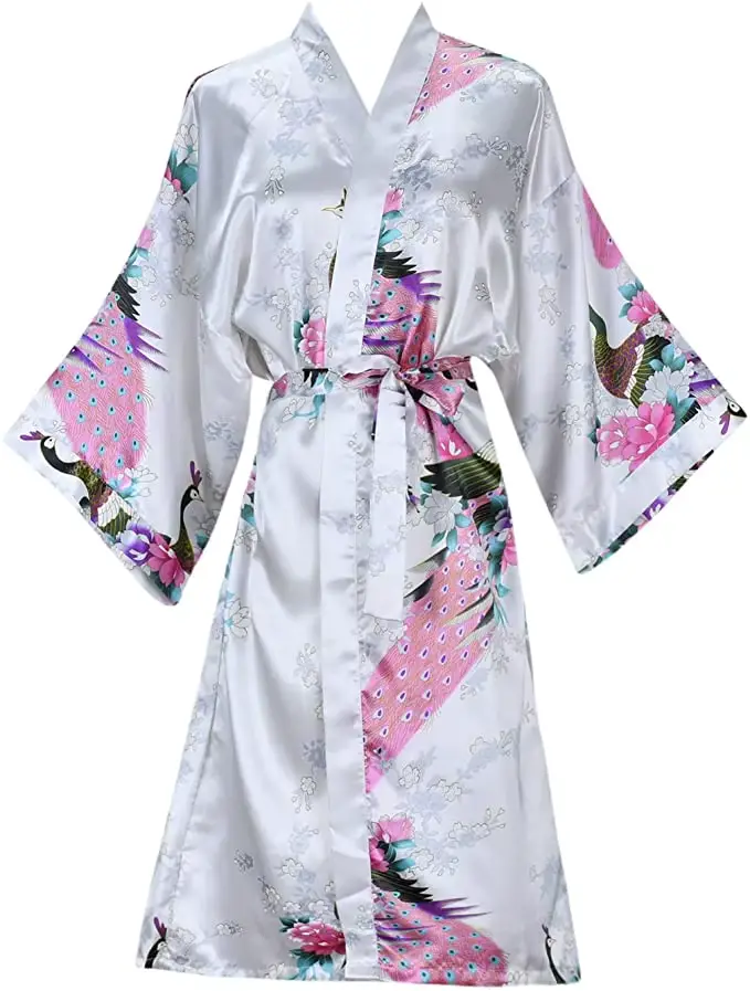 Robe de mariée en Satin de soie pour demoiselle d'honneur