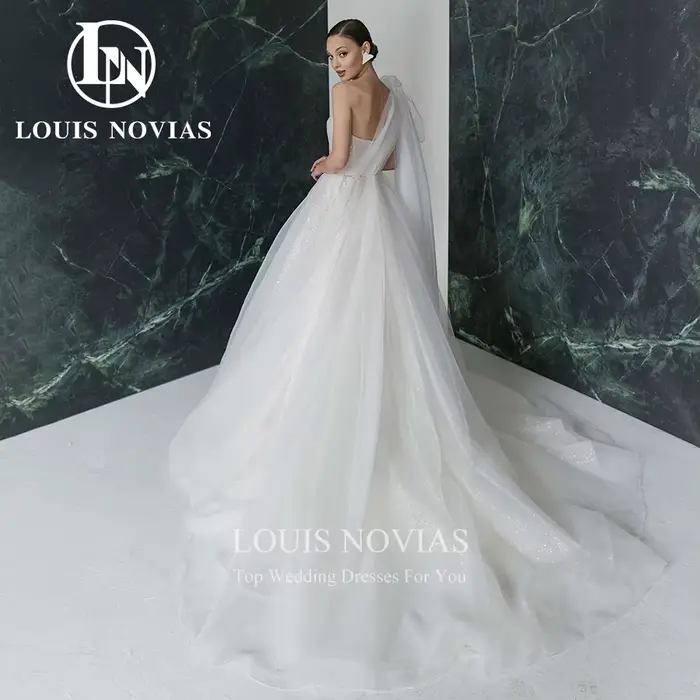 Modiis Novias-Robe de mariée princesse en tulle brillant