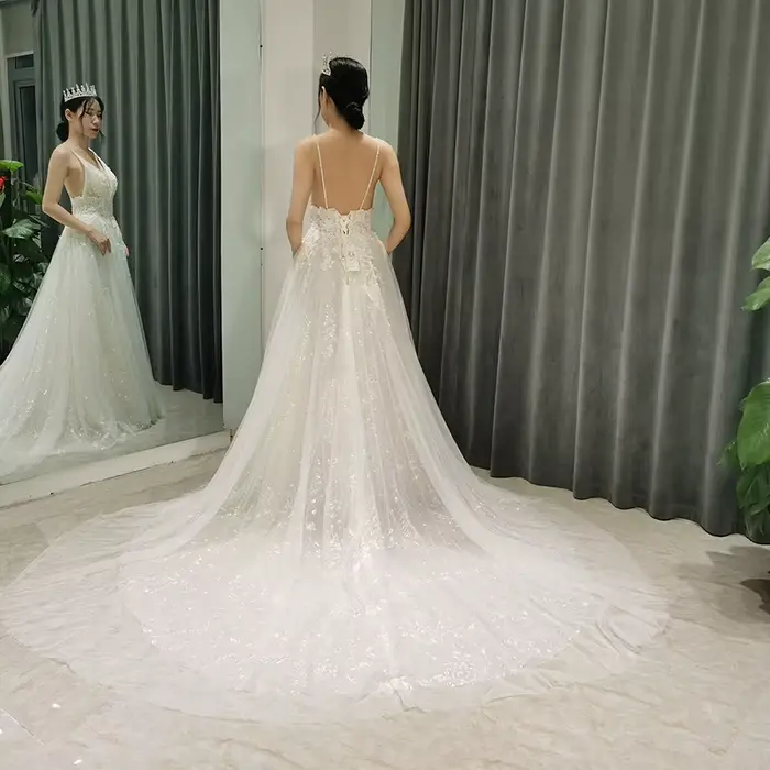 Robe de mariée bohème personnalisée