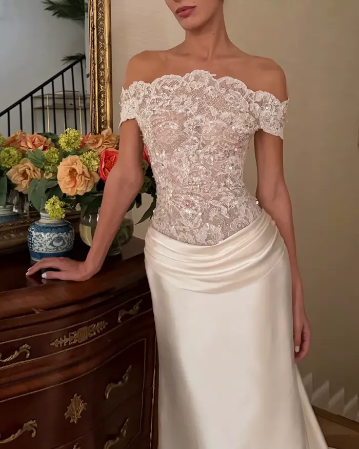 Robe de mariée sirène de luxe Sharon Said