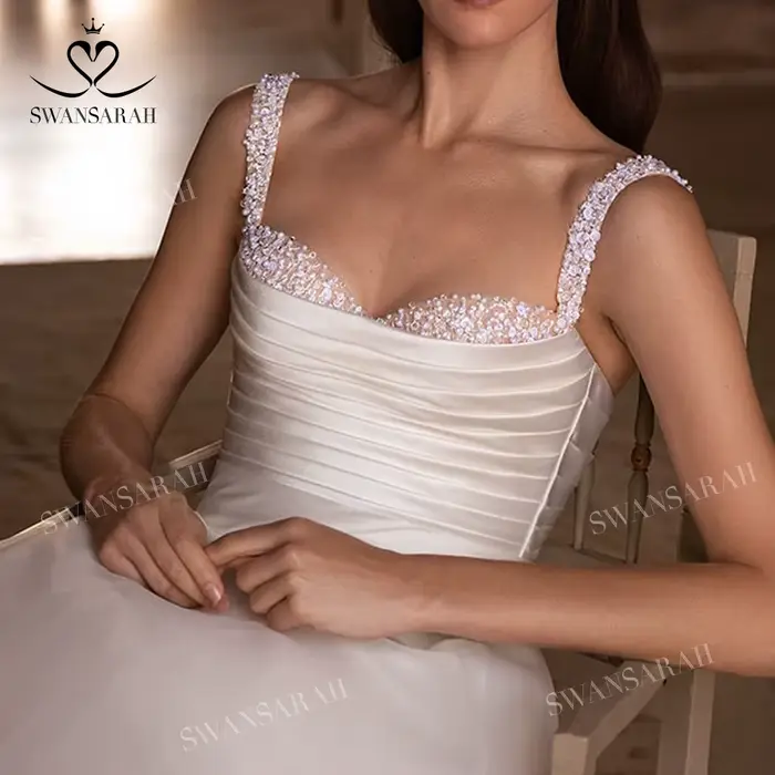 Robe De mariée sans manches