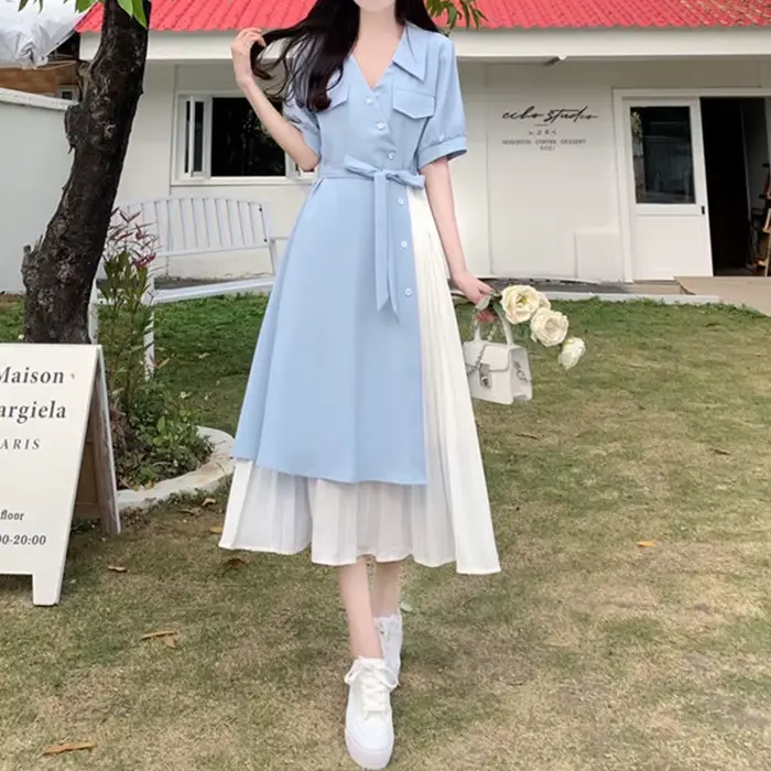 Robe chemise décontractée vintage élégante pour femmes hiver mode coréenne sexy longue maxi occassions spéciales