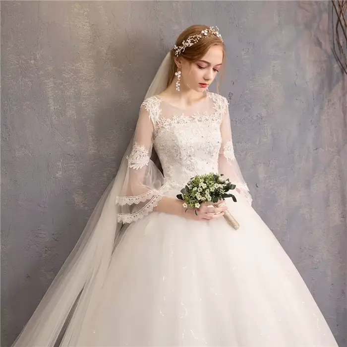 Robes De mariée Vintage 2024 nouvelle robe