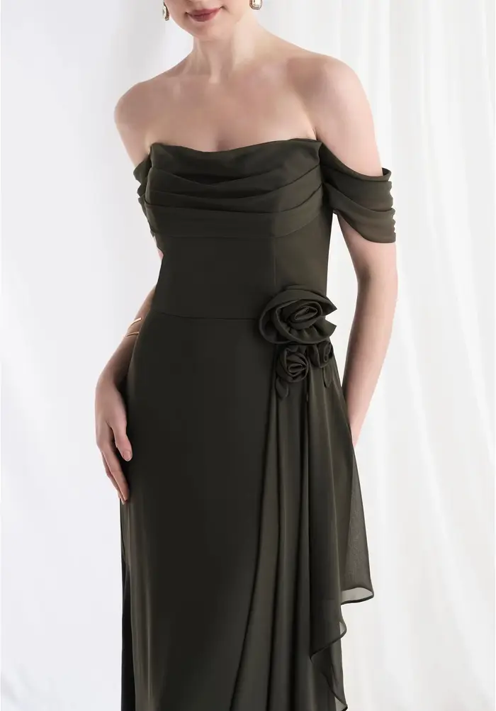 Robe de cérémonie personnalisée pour mère de la mariée