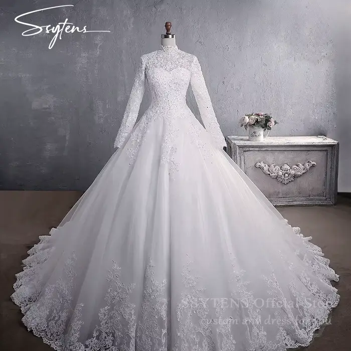 Robes de mariée musulmanes SSYTENS 2027 – Élégante robe