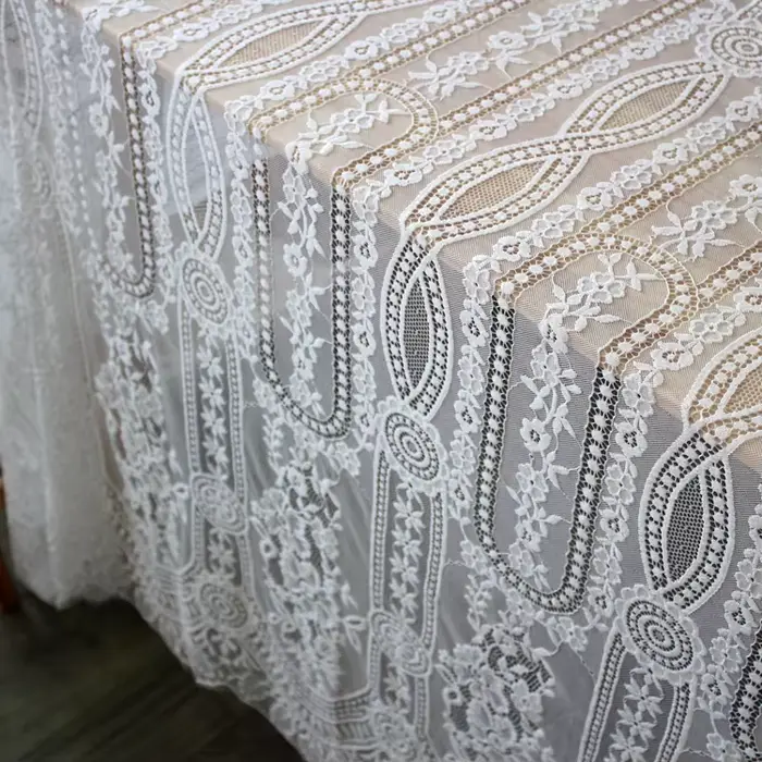 Tissu en dentelle de haute qualité pour mariage 2024.