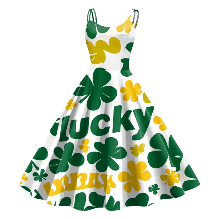 Robe boutonnée pour femme