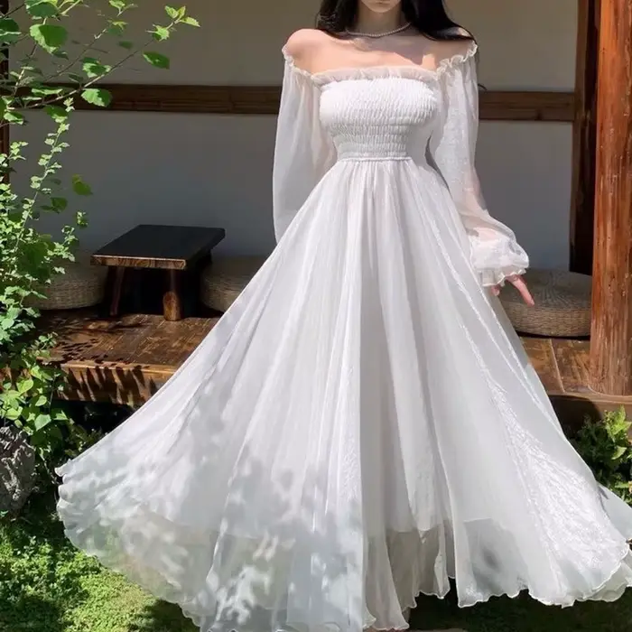 Robe de soirée de vacances en bord de mer pour femmes