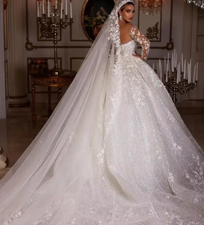 Robes de mariée princesse Vintage Robe