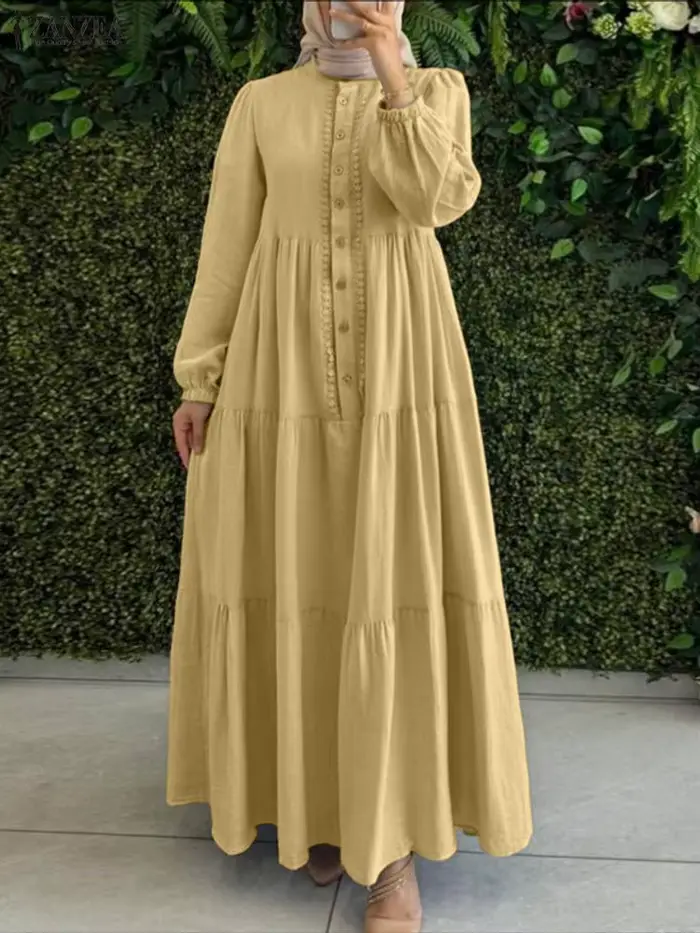 ZANZEA 2026 Robes amples de printemps