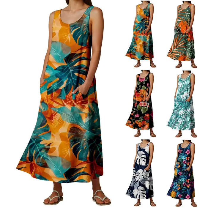 Robe d'été bohème pour femmes