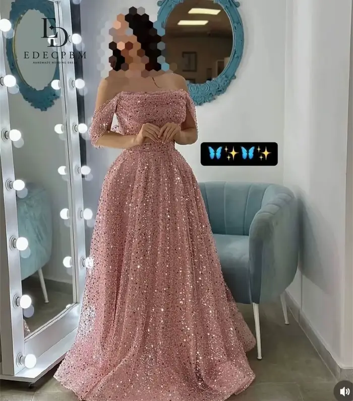 EDECPBM – robe de bal rose