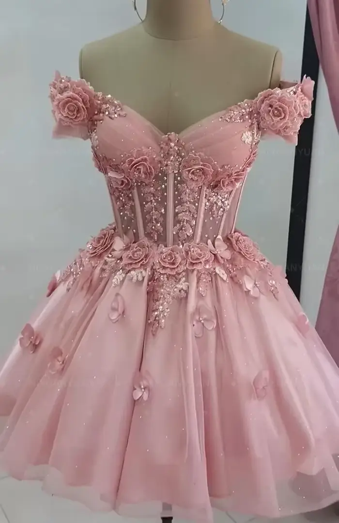 Robe de soirée en Tulle brillant