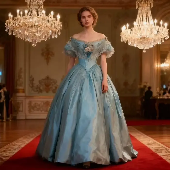 Robe de bal élégante de haute qualité