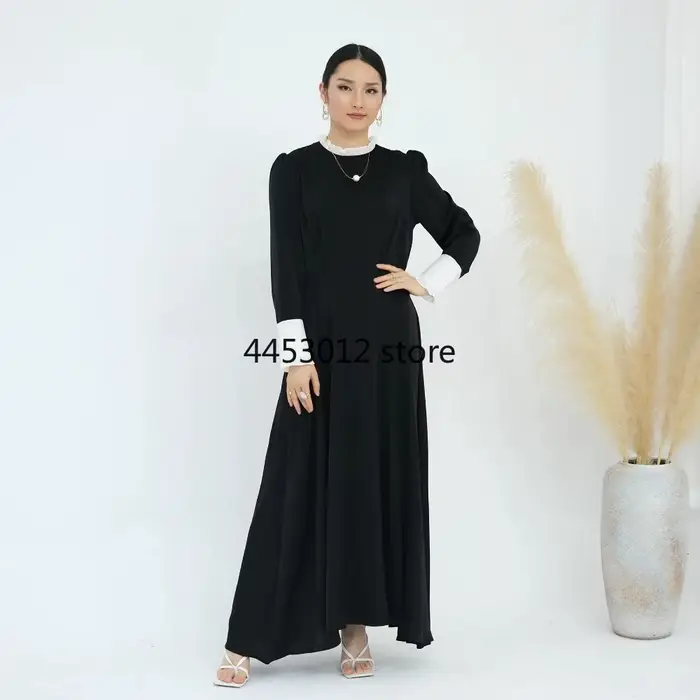 Robe noire pour femmes musulmanes