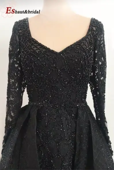Robe de soirée élégante musulmane de Dubaï pour femmes 2026