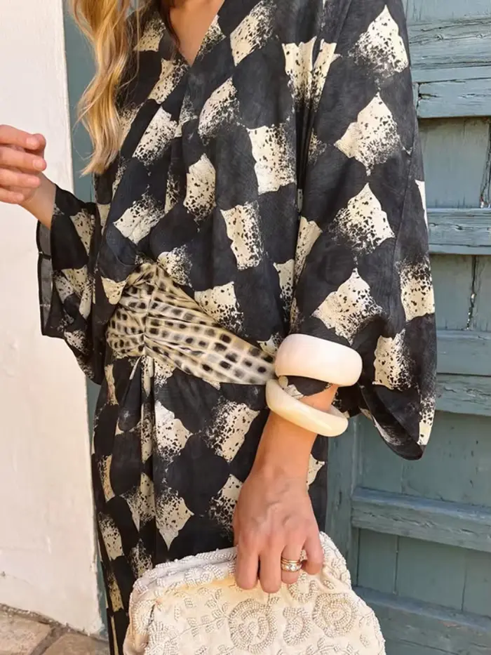Robe Chic Imprimée pour Femme