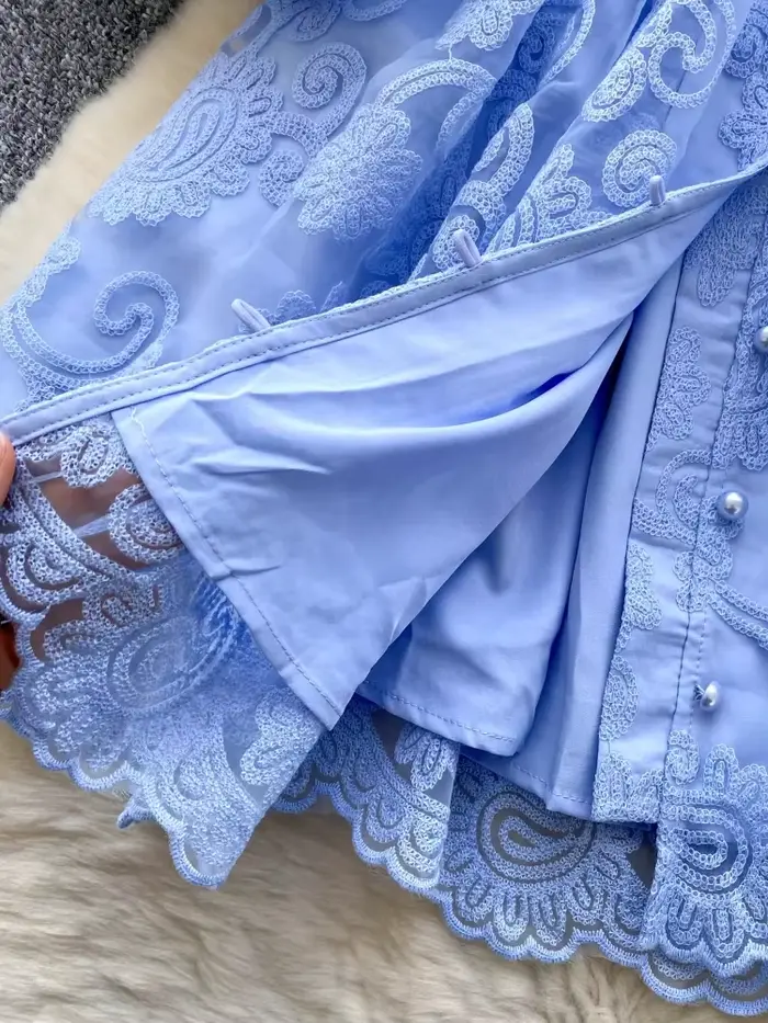 Robe de Soirée Élégante et Vintage avec Ceinture Brodée pour Femme