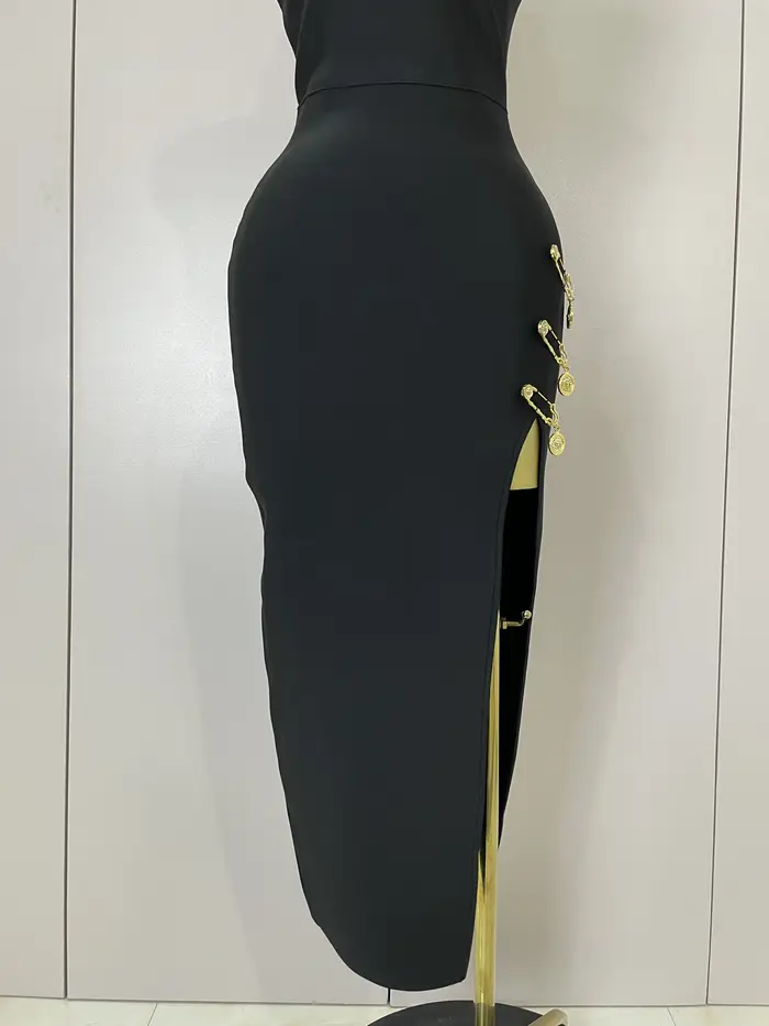 Robe longue sans manches pour femmes