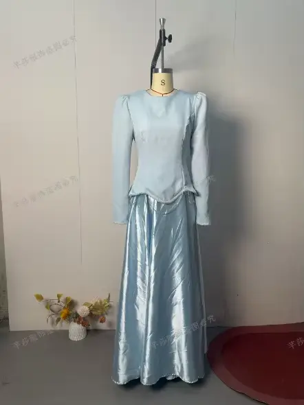 Robe Abaya Femme Polyester Style Fête Longue Pour Occasions Spéciales Cérémonies Religieuses Soirées Mondaines