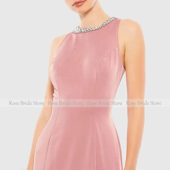 Robe de soirée élégante personnalisée pour invitées de mariage