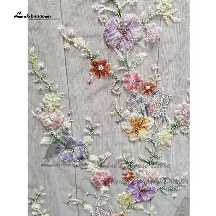 Robes de mariée bohèmes de luxe en dentelle florale Lakshmigown 2026