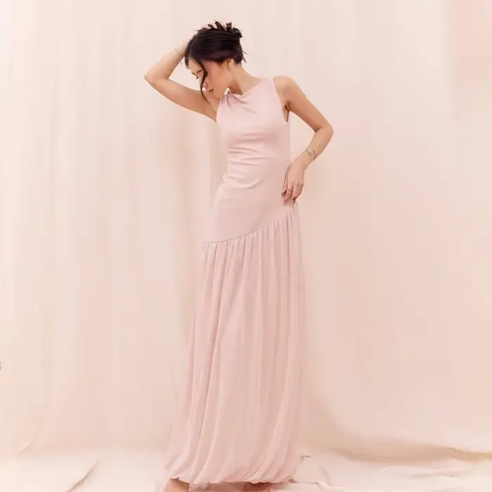 MUJER Robes longues en tulle pour femmes