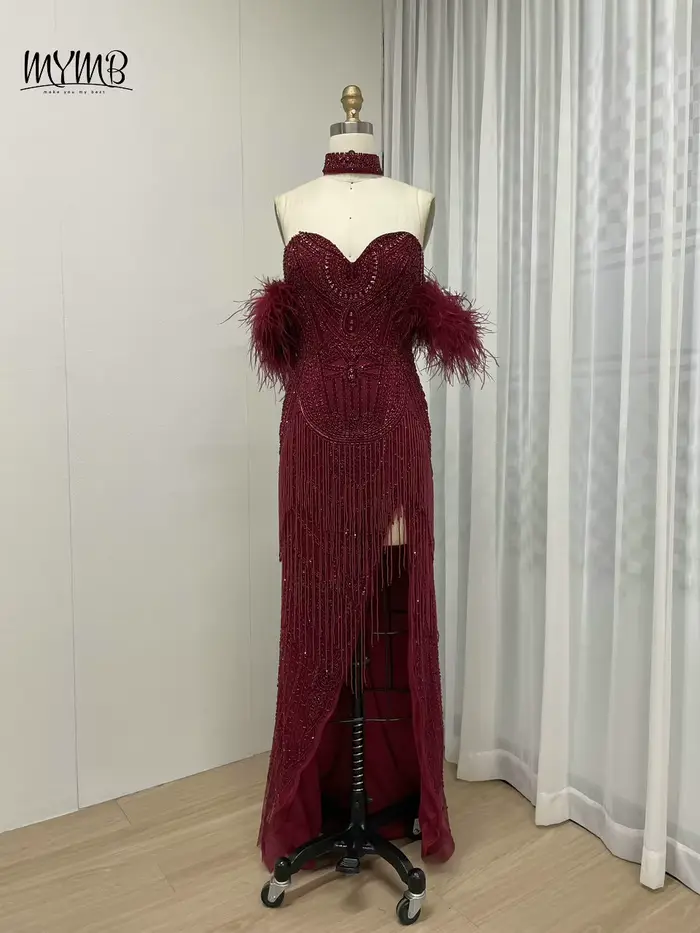Robe de Soirée de Forme Sirène pour Événement Spécial