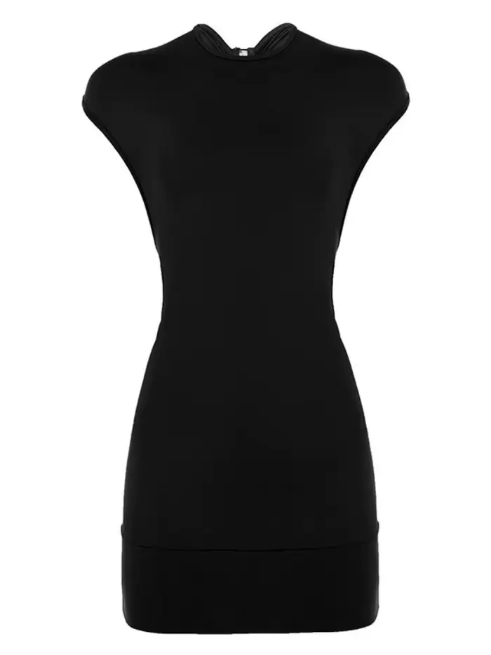 Robe moulante dos nu pour femme