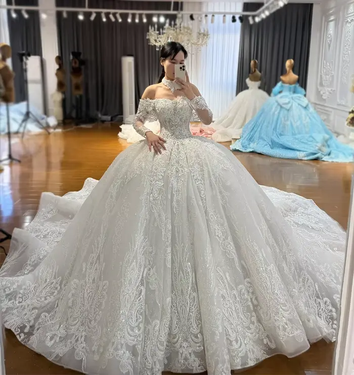 Robe de mariée de luxe personnalisée Amanda Novias
