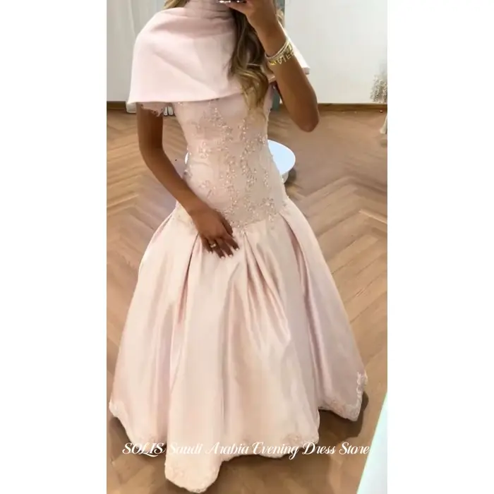 Robe de Bal Chic Rose Personnalisable Élégante en Dentelle et Paillettes pour Femmes Occasions Spéciales