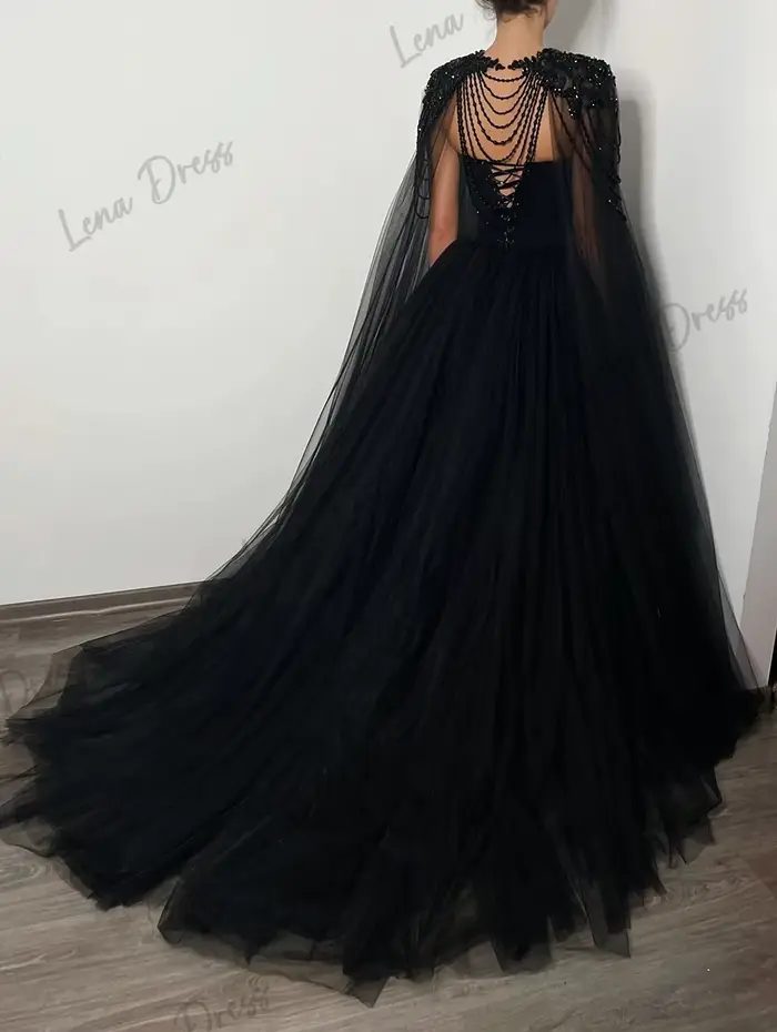 Lena-Robe de soirée perlée pour femme