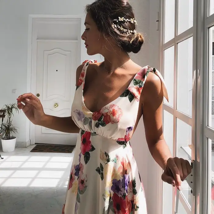 Robe longue style Boho
