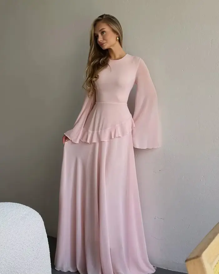 Robe de soirée élégante et formelle pour femme, idéale pour les occasions spéciales, mariages et bals de promo – Collection 2026 – Robes sur mesure