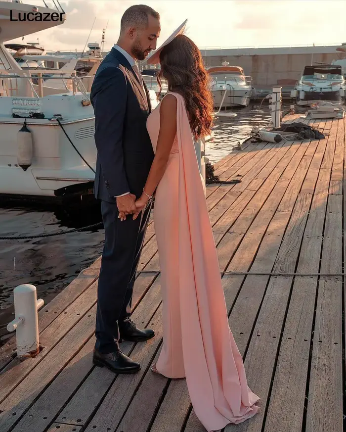Combinaison robes de soirée avec pantalon