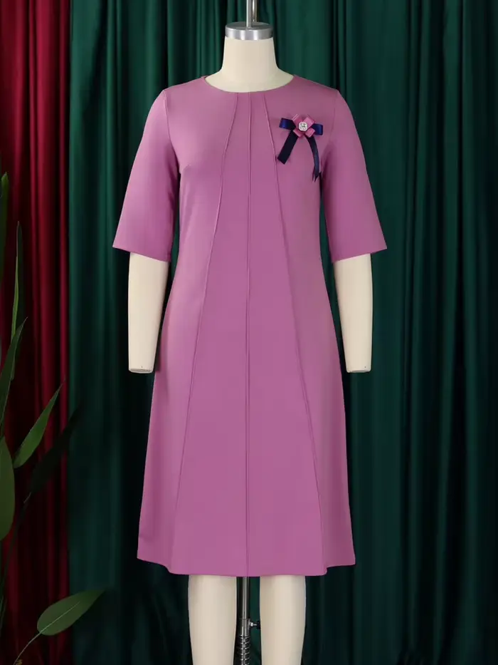 Robe trapèze élégante pour femmes