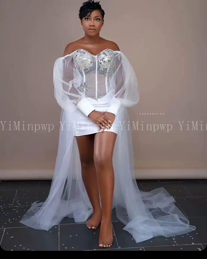 Robes de mariée blanches pour mariée