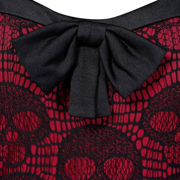 Robe Longue Gothique en Dentelle à Manches sulfpour Femme