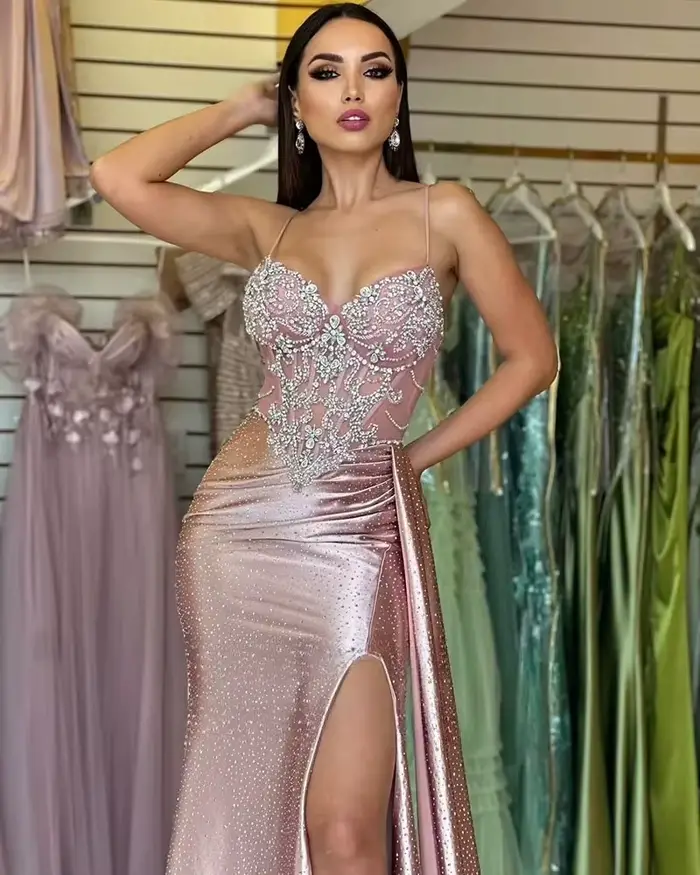 Robe de Soirée de Bal et d'Anniversaire 2026 pour Femme