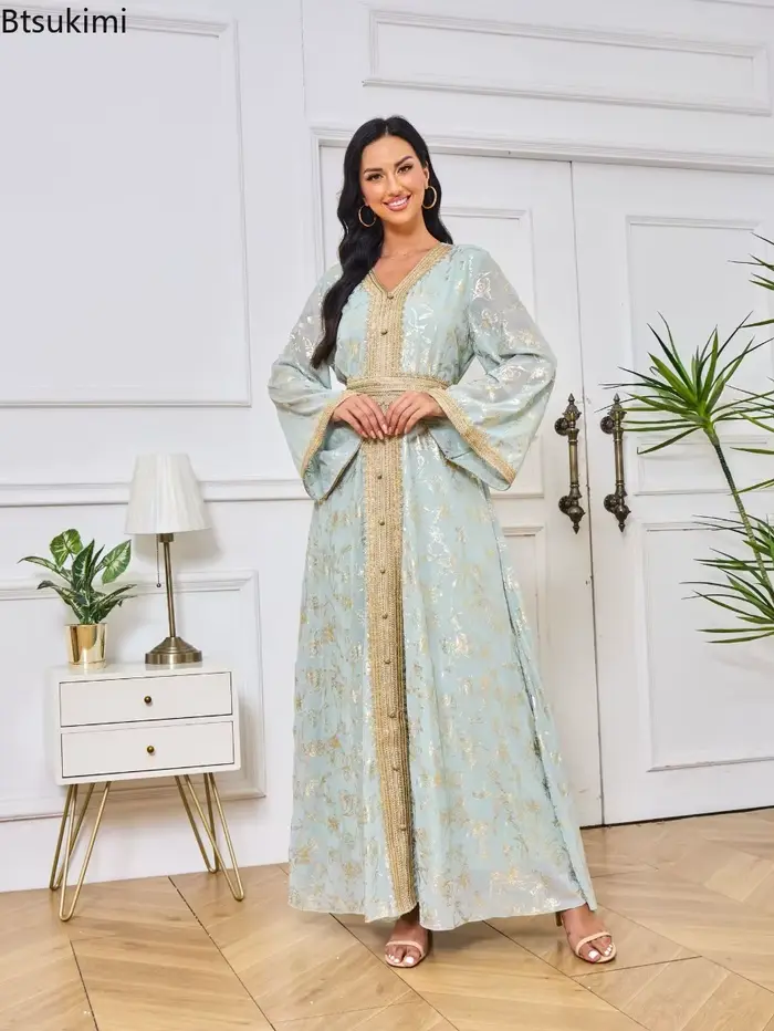Robe d'été élégante à imprimé pour femmes