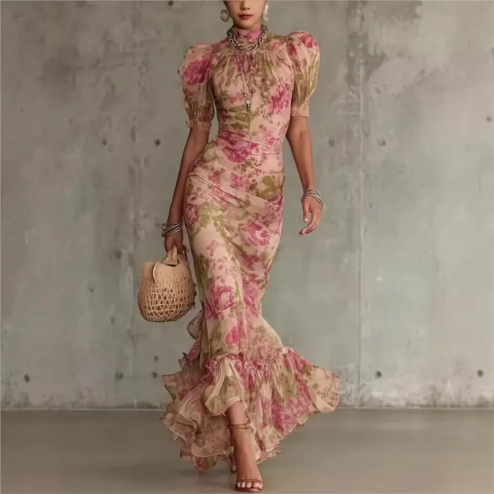 Robe midi moulante sexy pour femme