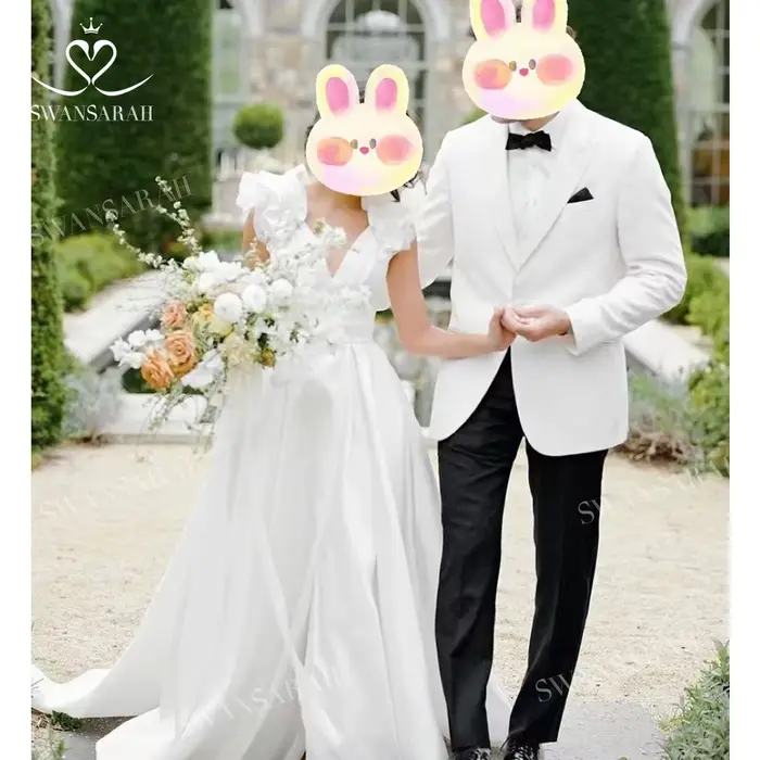 Robe de mariée sans manches SwanSarah