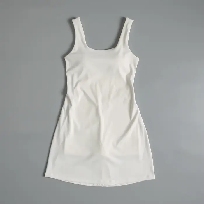 Robe de Tennis pour femmes en été, doublure de ceinture anti-exposition, badminton, fitness, entraîn