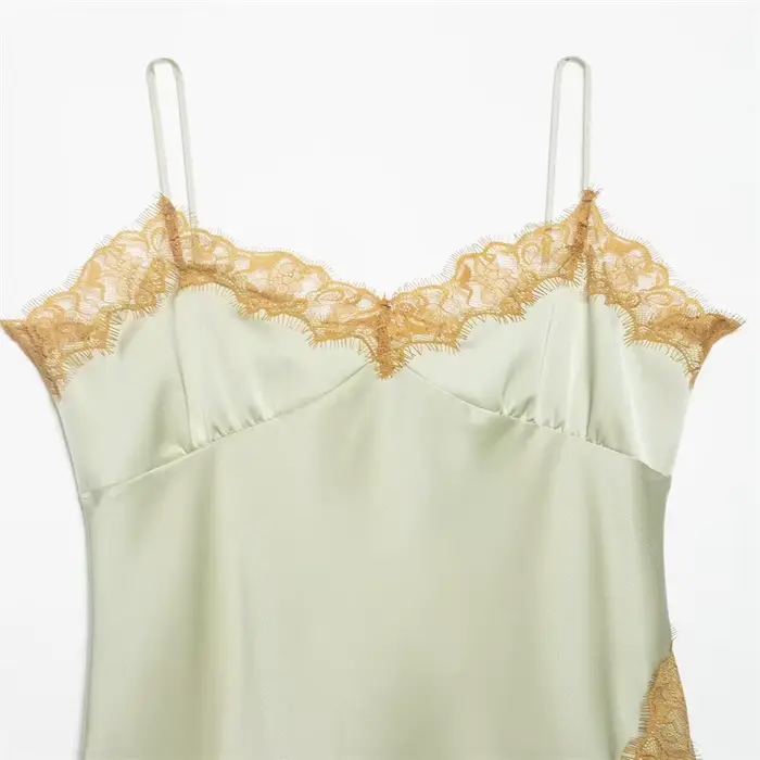 Robe pour femme 2026 – Nouvelle collection été – Style lingerie sexy en dentelle – Chic pour soirée