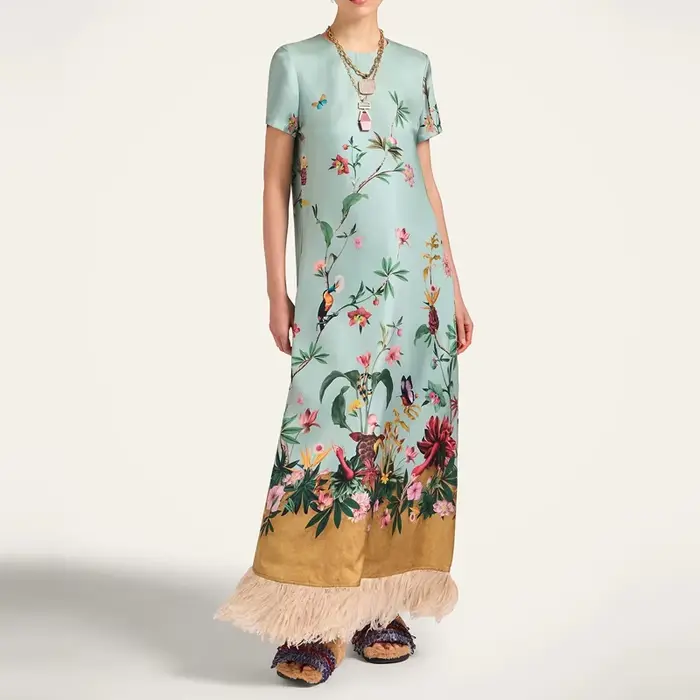 Robe longue décontractée pour femme