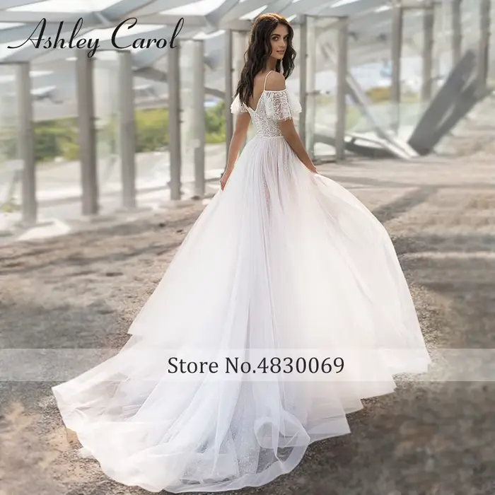 Ashley Carol-Robe de mariée trapèze