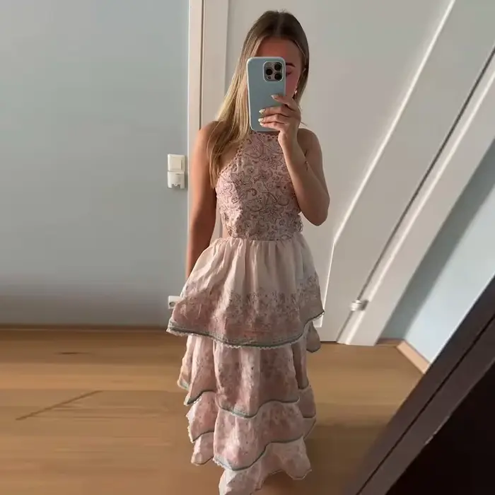 Robe mini en tricot pour femmes, motif poisson, sans manches, bretelles spaghetti, extensible, moula