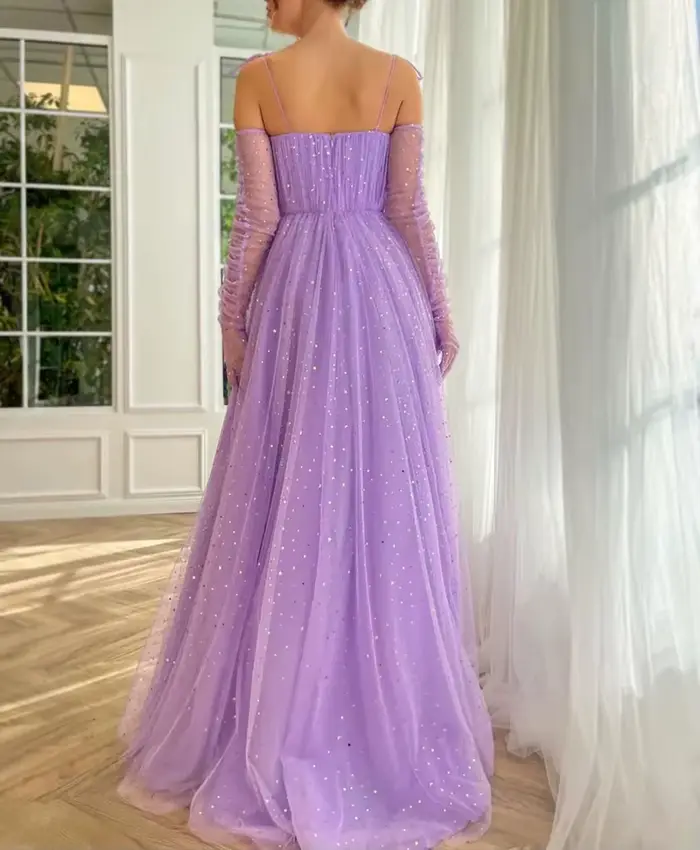 Robe de Soirée en Tulle Brcorporelle