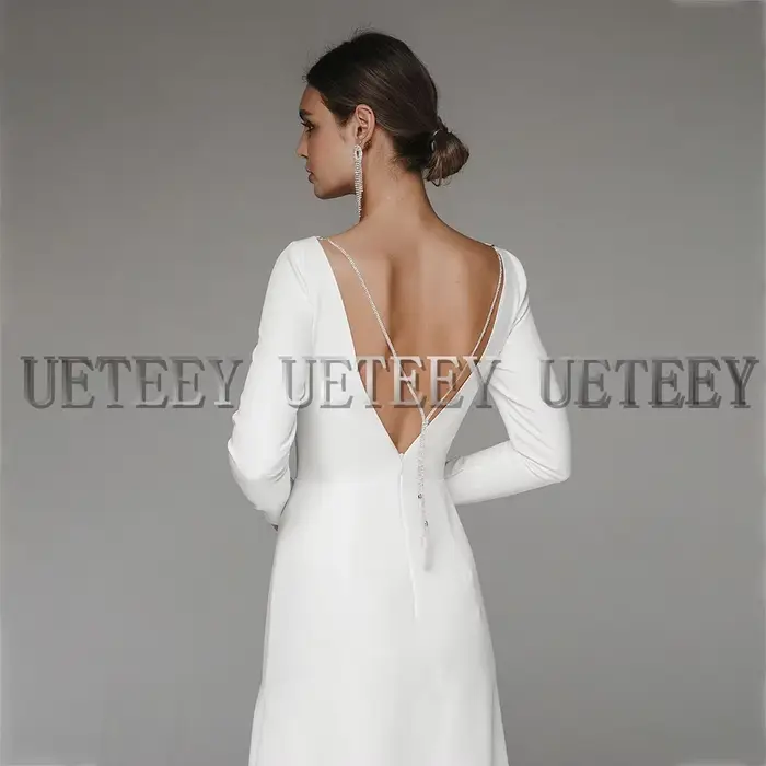 Robes de mariée en Jersey modernes et élégantes