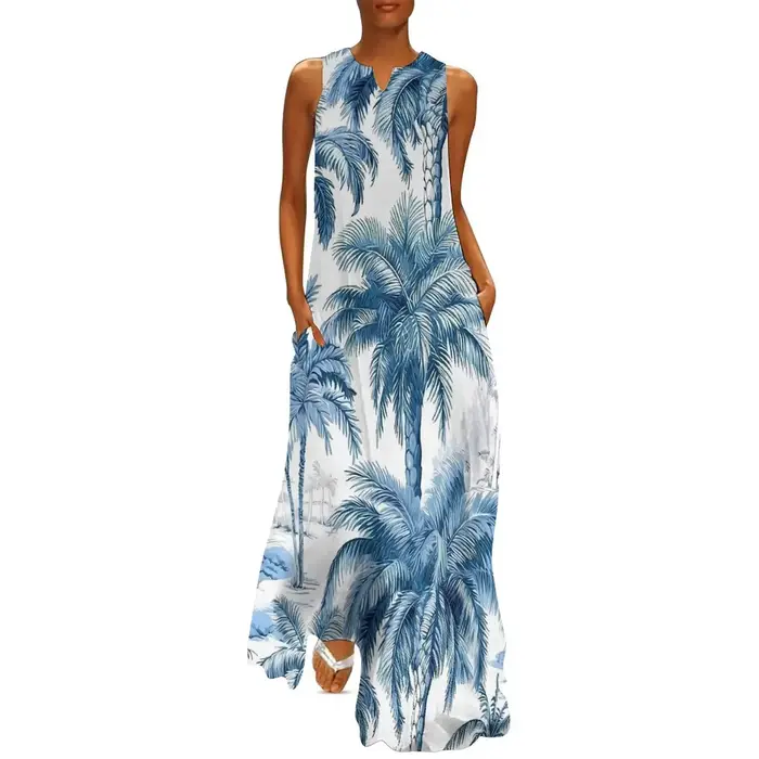 Robe hawaïenne d'été pour femmes